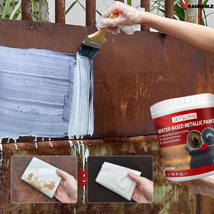 Rust Converter Metallic Paint With Free brush