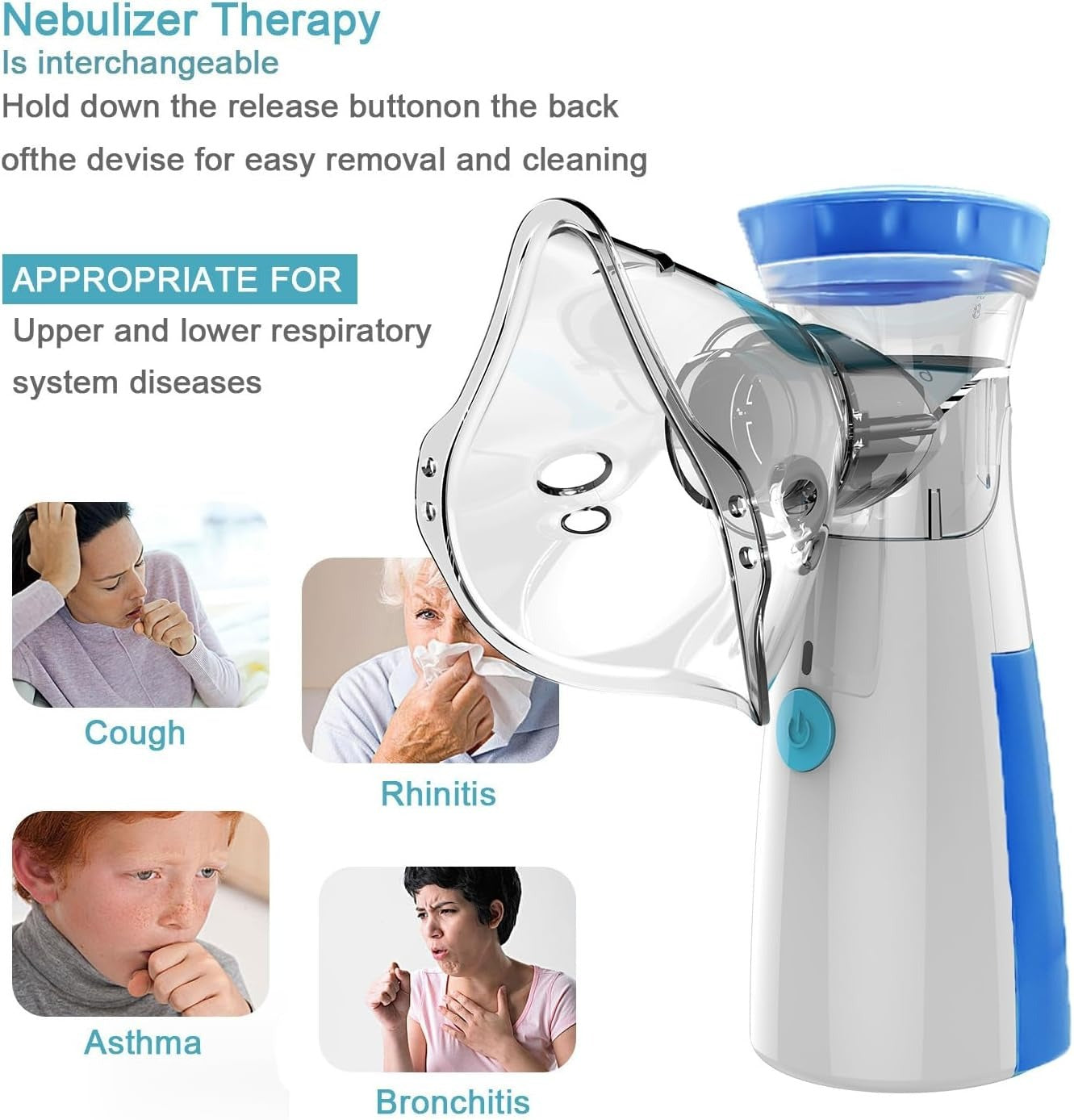 Portable Mini Nebulizer ( For Kids & Adults)
