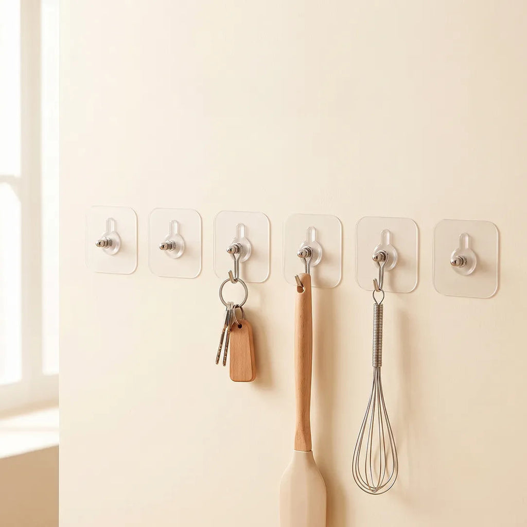 Transparent Adhesive Wall Hook