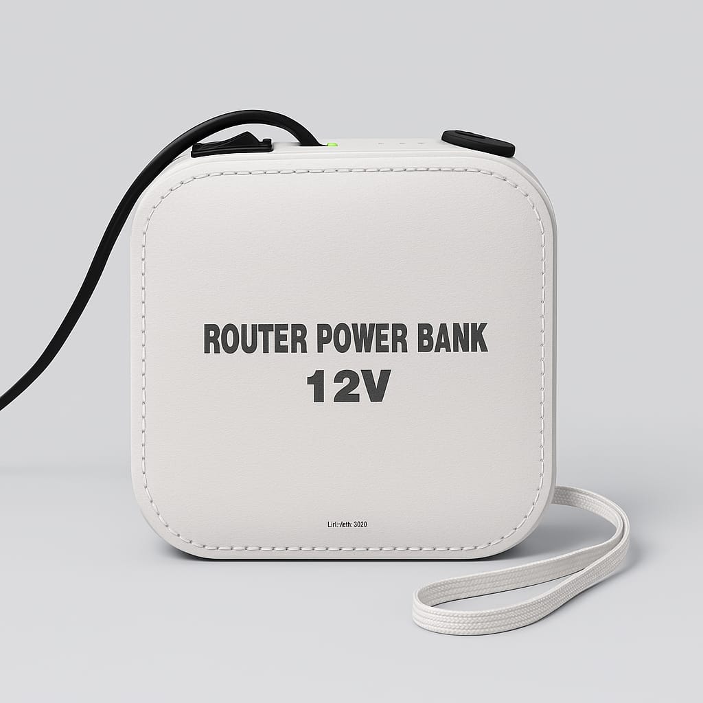 12W WiFi Router Power Bank