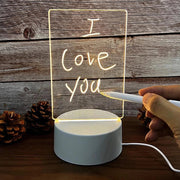 ACRYLIC 3D LED WRITING LAMP