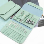 Portable 16-Piece Professional Manicure & Pedicure Kit