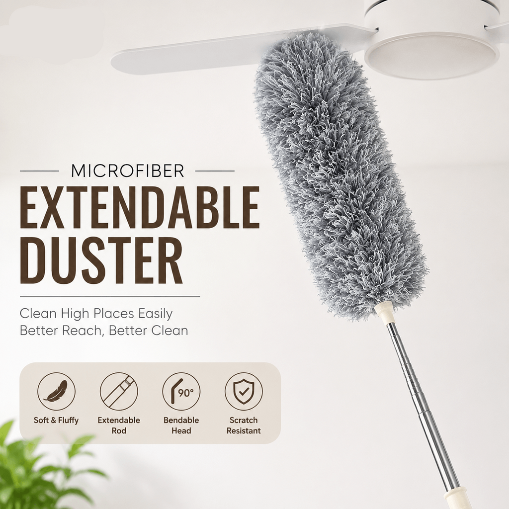 Flexible Extendable Microfiber Duster | 30-100 Inches